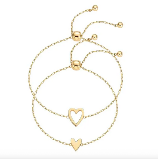 Matching Hearts Bracelet