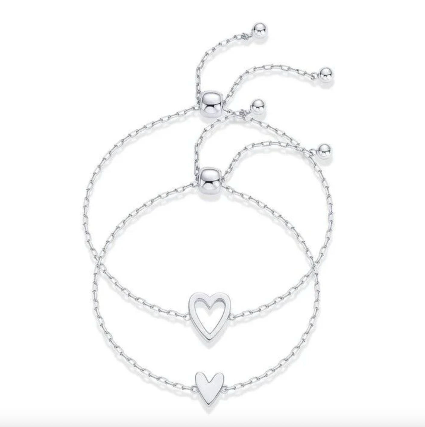 Matching Hearts Bracelet