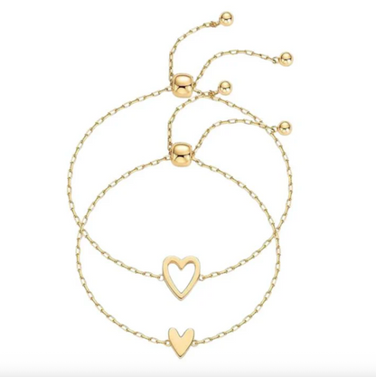 Matching Hearts Bracelet