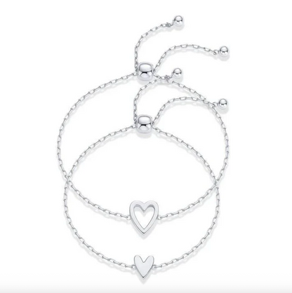Matching Hearts Bracelet